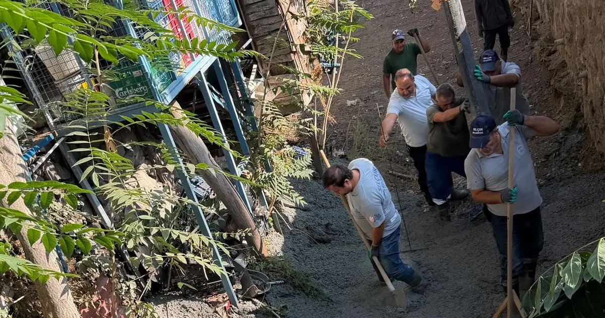 İzmir Efes Selçuk'ta derede altyapı çalışması - Gündem Haberleri
