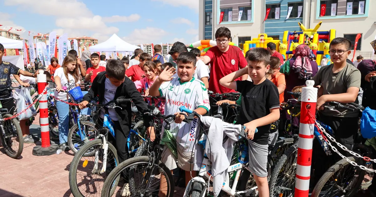 Selçuklu’da pedallar Avrupa Hareketlilik Haftası’na özel çevrildi