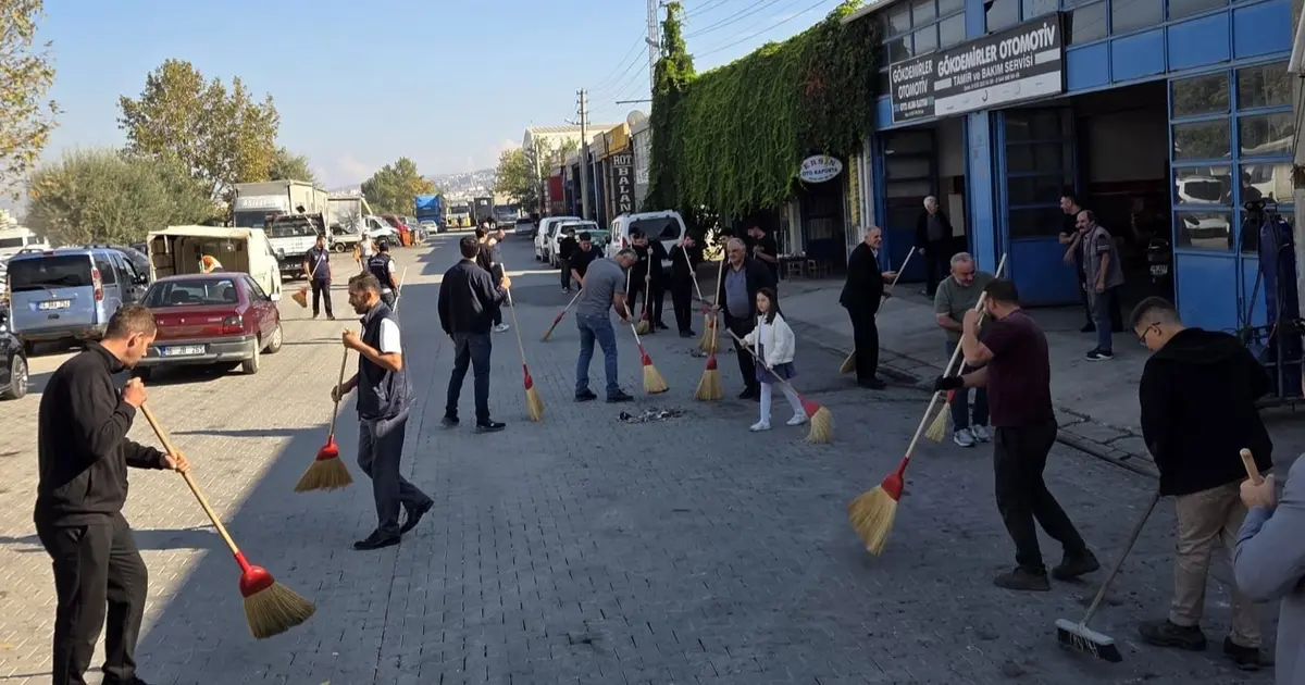 Bursa İnegöl'de temizlik seferberliği başlatıldı