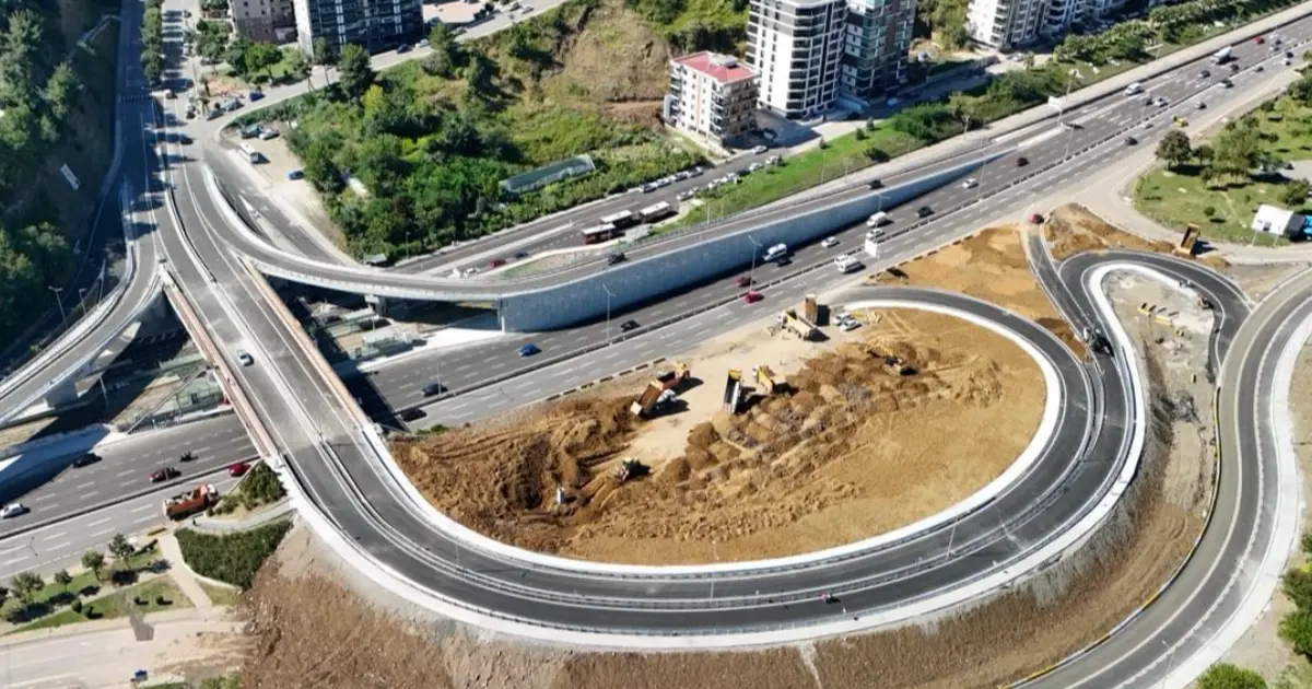 Samsun'da Kenan Şara Kavşağı düzenlemesi trafiği rahatlattı - Gündem Haberleri