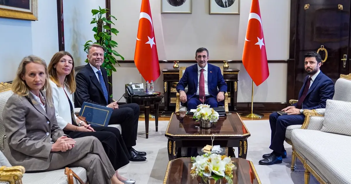 Cevdet Yılmaz, 4 ülkenin büyükelçisini ağırladı
