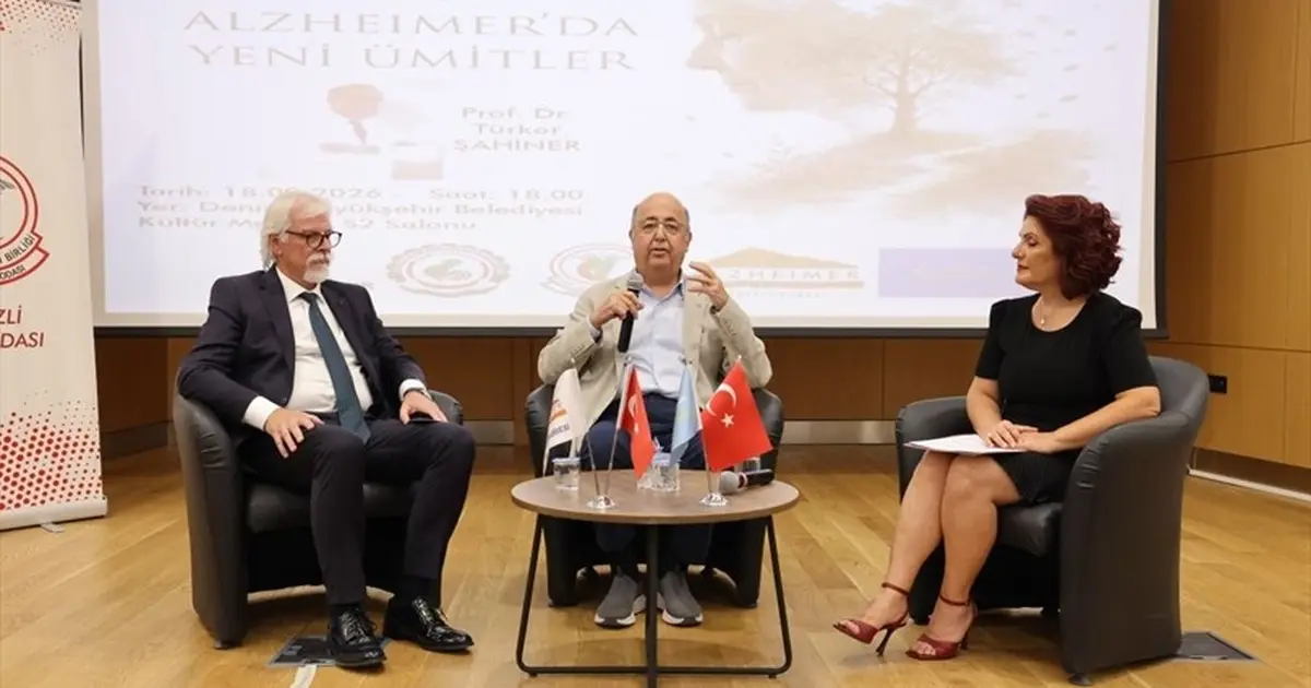 Denizli’de alzheimer için yeni ümitler konuşuldu
