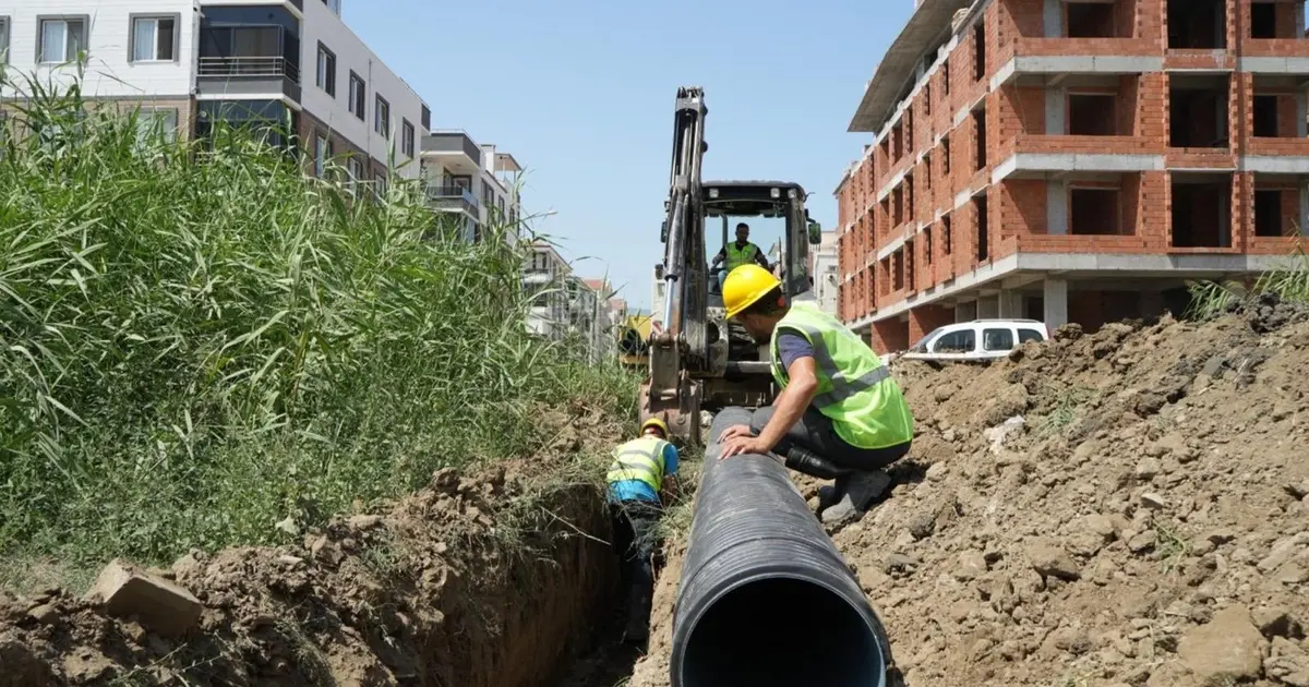 Balıkesir’de Altınkum’un altyapısı yenilendi