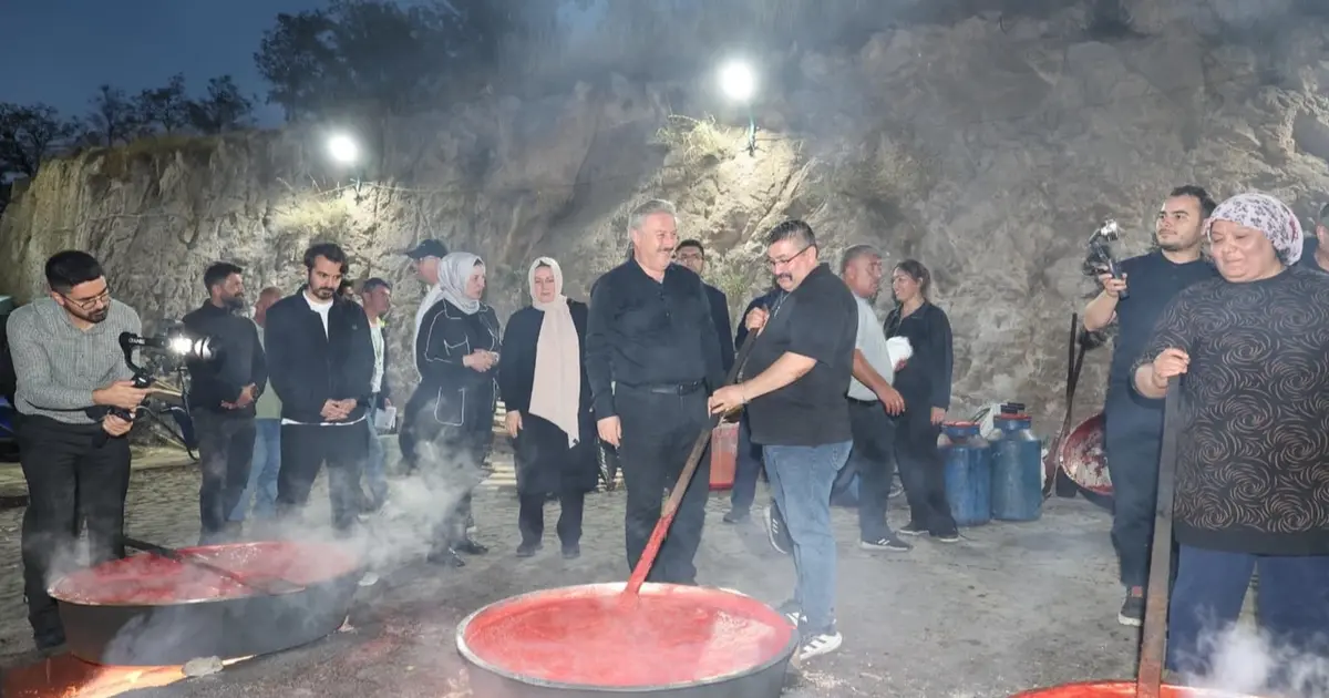 Kayseri Melikgazi'de salça dönemi rekorla bitti