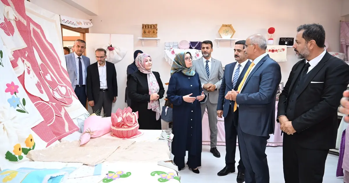 Malatya'da üreten kadınlar el emeği sergisinde yeni müjde