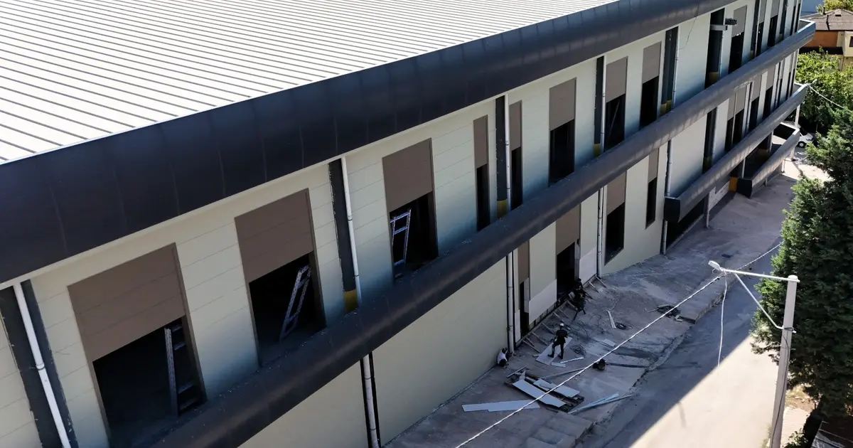 Dilovası’nın yeni hizmet binasında son dokunuşlar