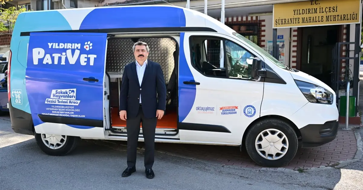 Bursa Yıldırım'da sahispsiz sokak hayvanlarına 'Pativet' şefkati