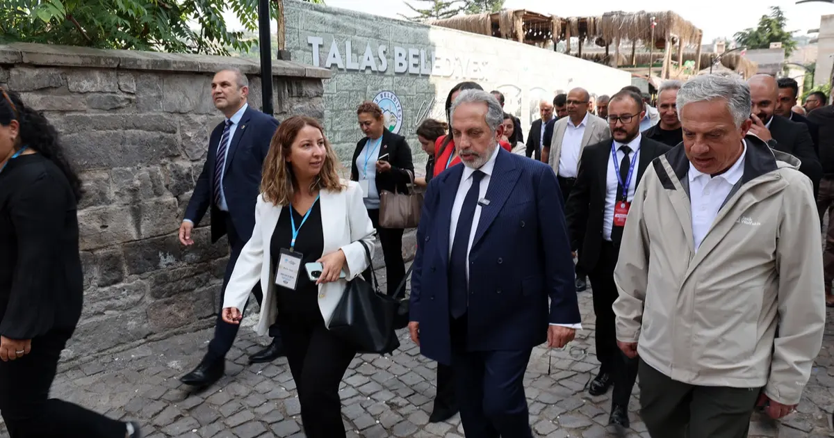 TKB üyelerinden Kayseri Talas Osmanlı Sokağı'na övgü