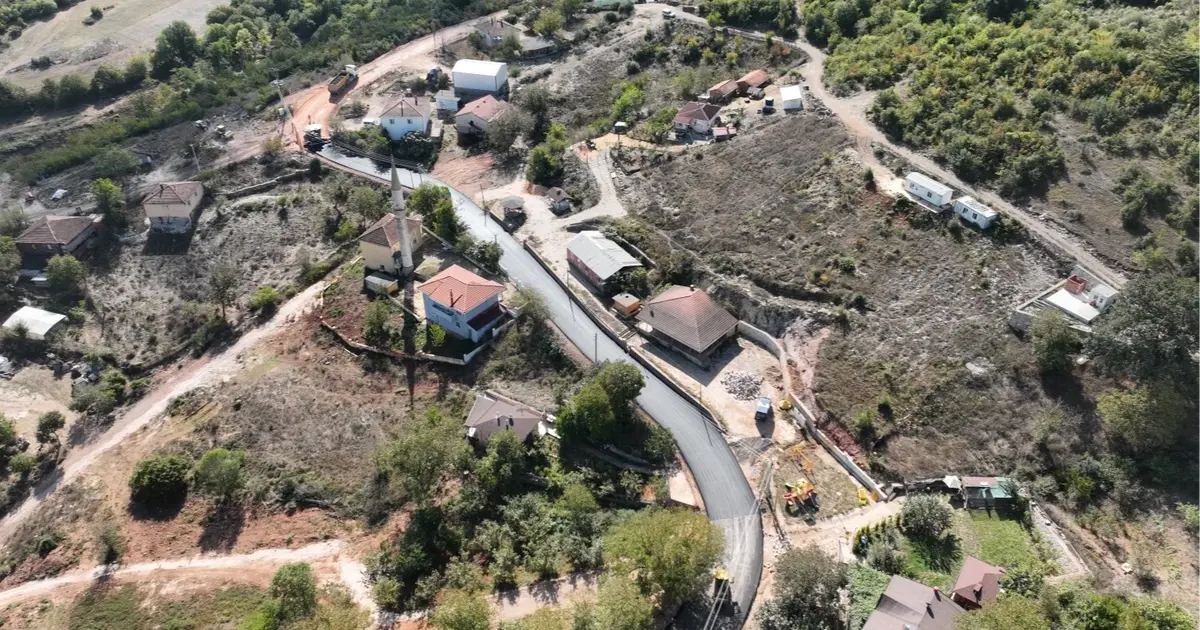 Kocaeli Körfez’de köy yollarına Büyükşehir dokunuşu