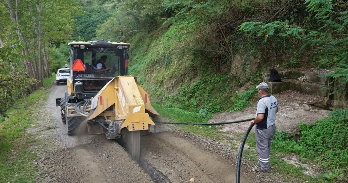 Ordu Fatsa’da içme suyu hattı yenilendi - Gündem Haberleri