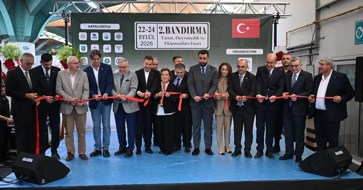 Bandırma’da Tarım ve Hayvancılık Fuarı açıldı