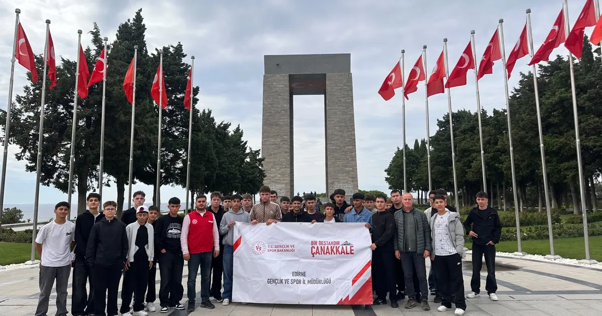 Keşanlı gençler tarihi yerinde soludu