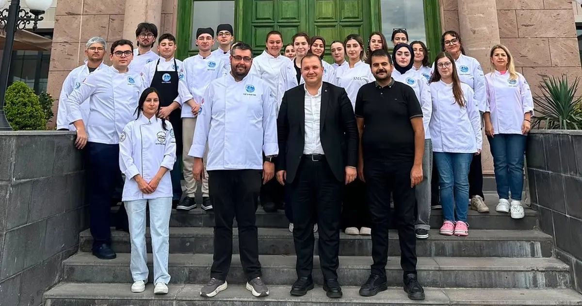 Kayseri Mutfak Akademisi’nde uygulamalı eğitim