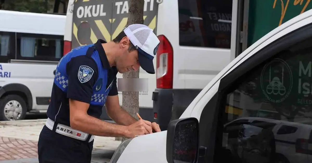 Sakarya Zabıtası'ndan okul servislerine denetim