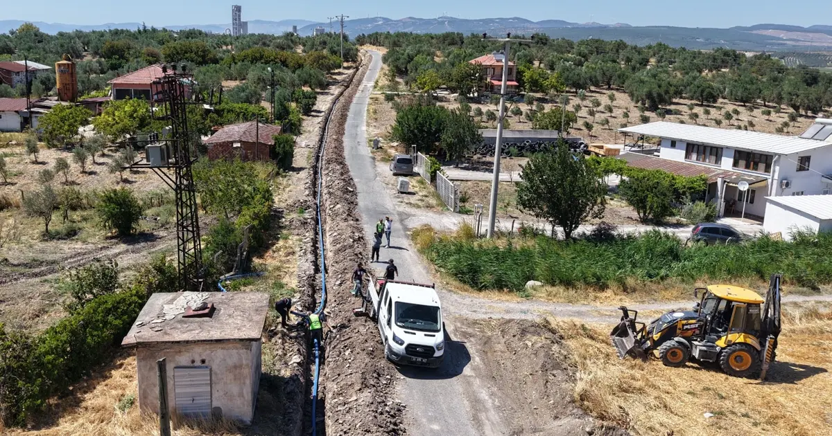 Manisa Soma'da 30 yıllık içme suyu sorunu tarihe karıştı