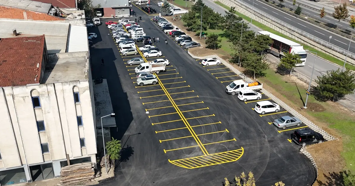 Bursa İnegöl'de mobilya sanayisine nefes aldıran otopark hizmette