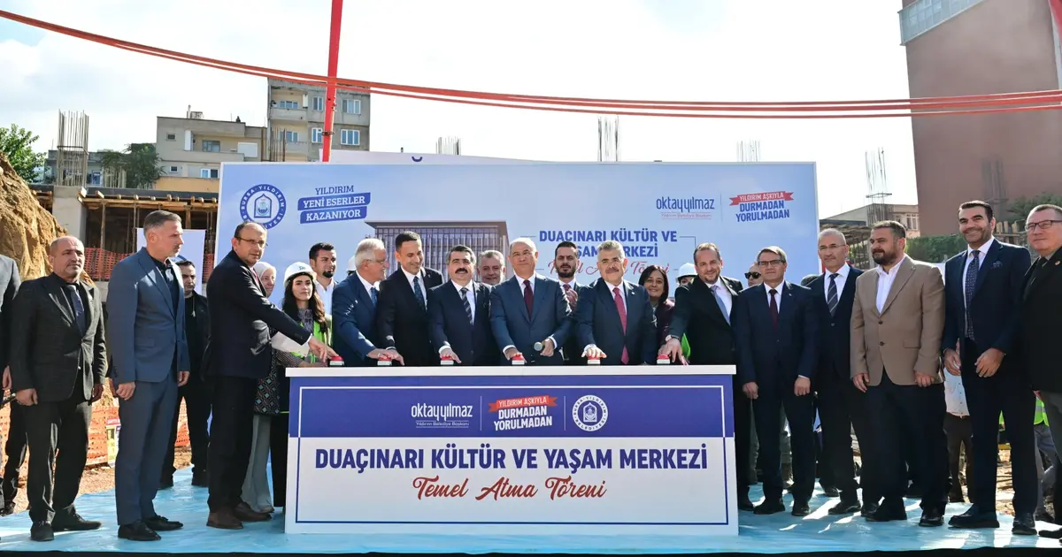 Bursa Yıldırım'a 2 milyar TL'lik dev yatırım... Vizyon projeye ilk harç döküldü
