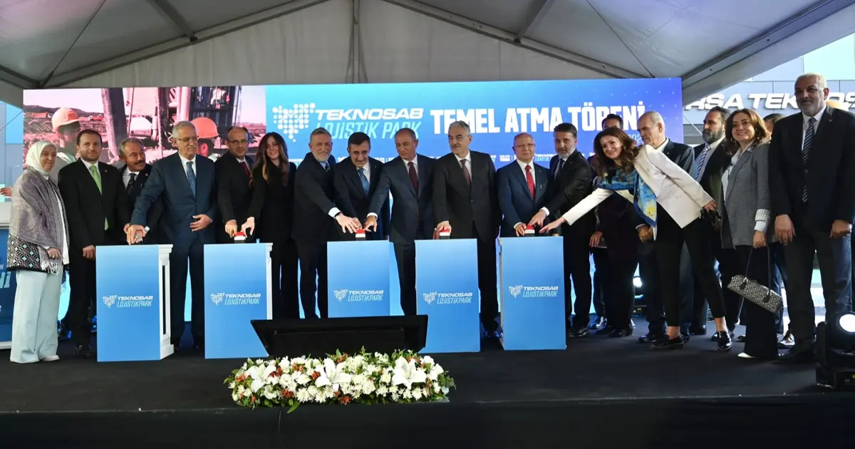 Bursa'yı dünyaya bağlayacak dev yatırım... TEKNOSAB Lojistik Parkı'nın temeli atıldı - Ekonomi Haberleri