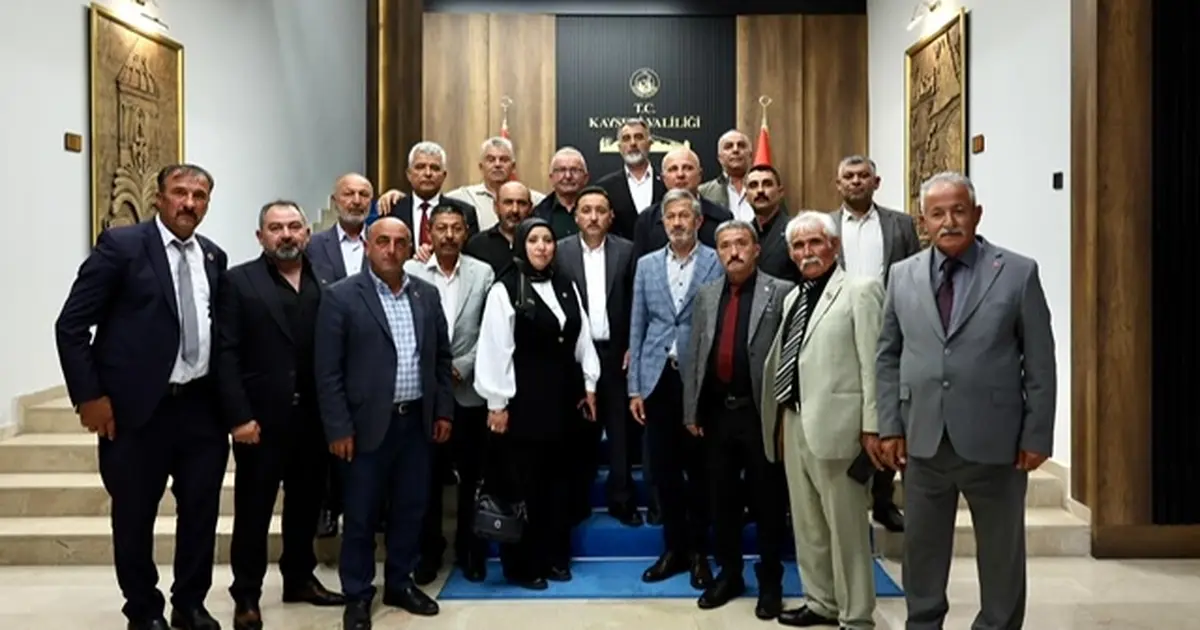 Kayseri'de kurumlar ve muhtarlar aynı masada - Gündem Haberleri