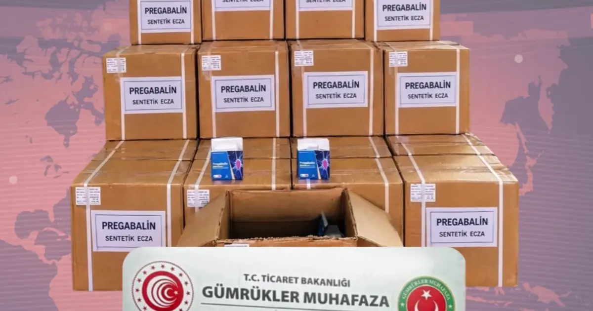 Mersin’de 3 ayrı operasyon! 1 ton 716 kilo pregabalin ele geçirildi