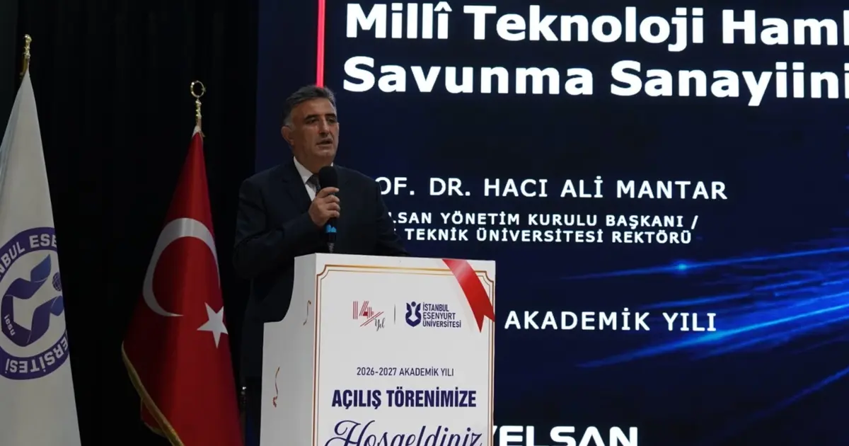 GTÜ Rektörü Prof. Dr. Hacı Ali Mantar İstanbul Esenyurt Üniversitesi’nde ders verdi