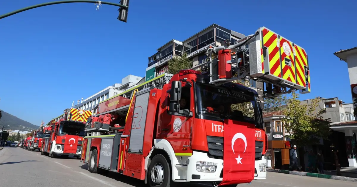 Bursa itfaiye alanında örnek şehir olacak