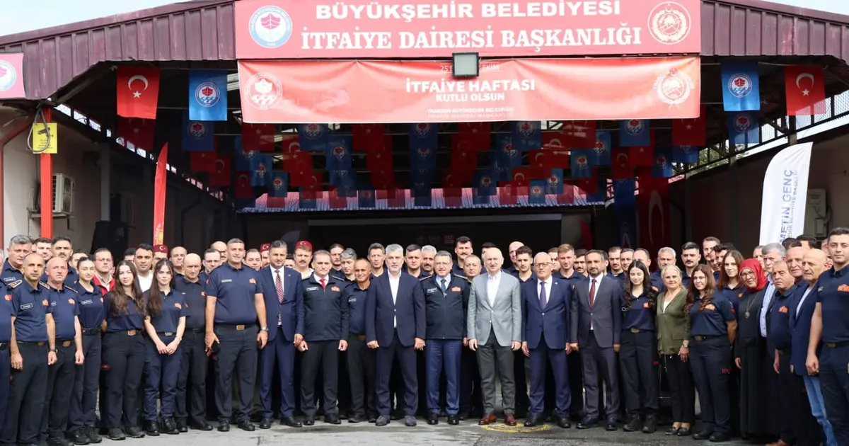 Trabzon İtfaiyesi'ne 9 yeni araç kazandırıldı