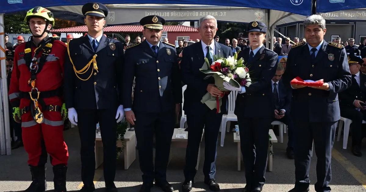 Ankara İtfaiyesi’nde 100 personel yemin etti
