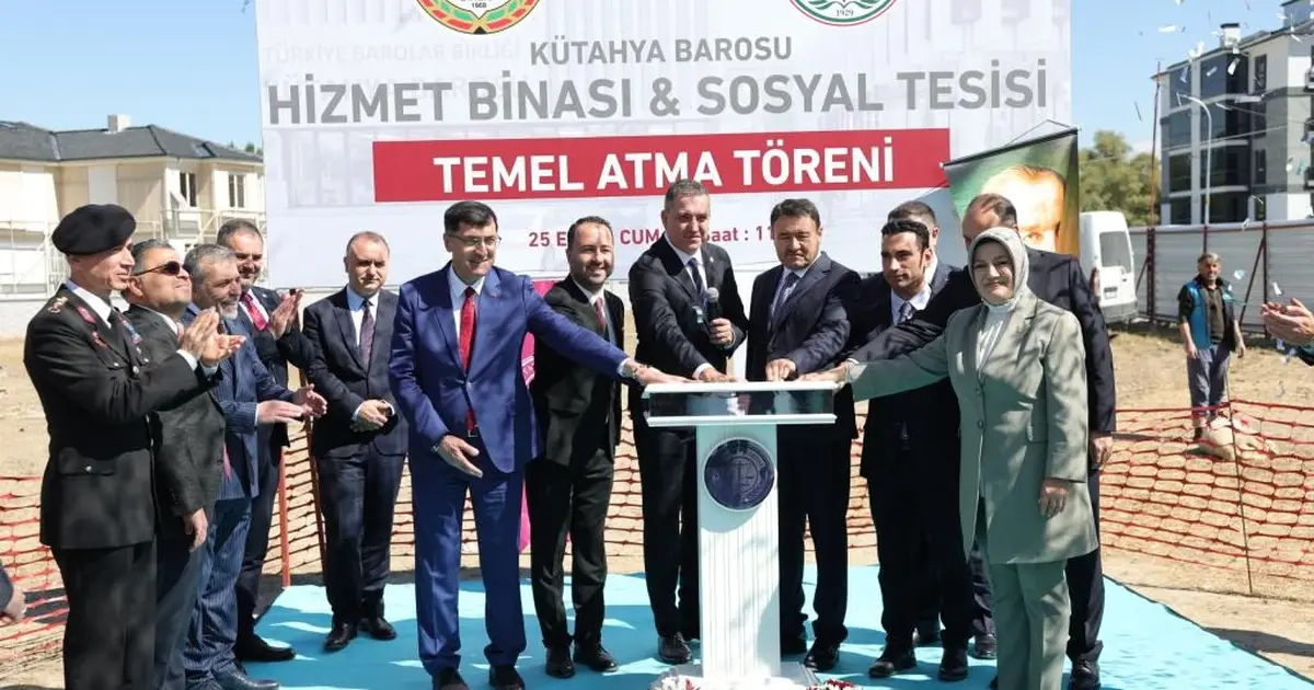 Kütahya Barosu'na yeni hizmet binası