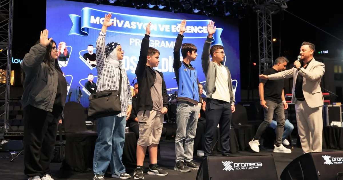 YKS ve LGS öğrencilerine eğlence dolu motivasyon programı