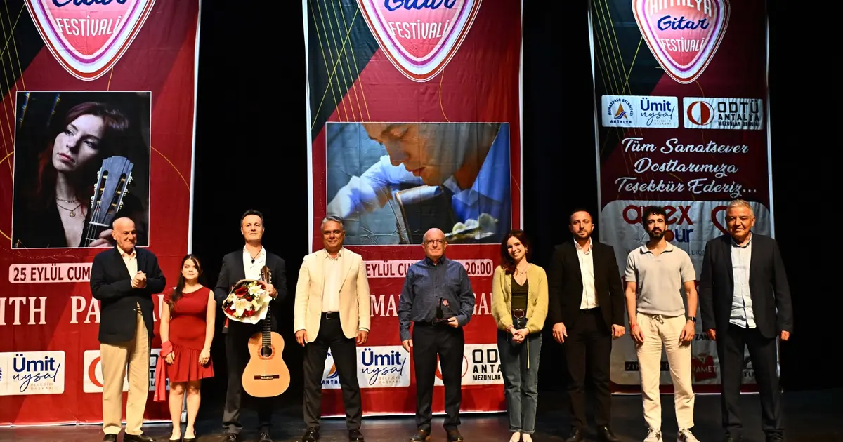 Antalya'da 15. Uluslararası Gitar Festivali sona erdi