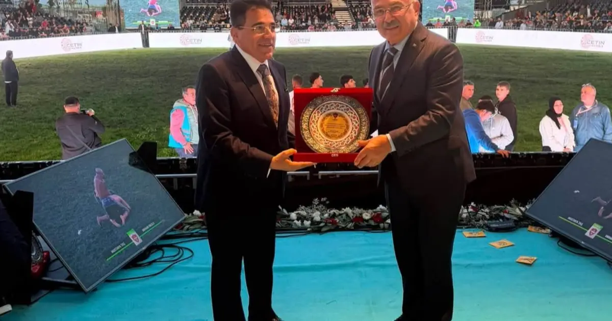 Ordu’da yağlı güreşe destek plaketle taçlandı - Gündem Haberleri