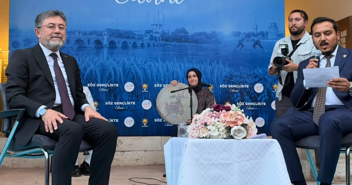 Edirne'de gençlerin talepleri Bakan Yumaklı’ya iletildi