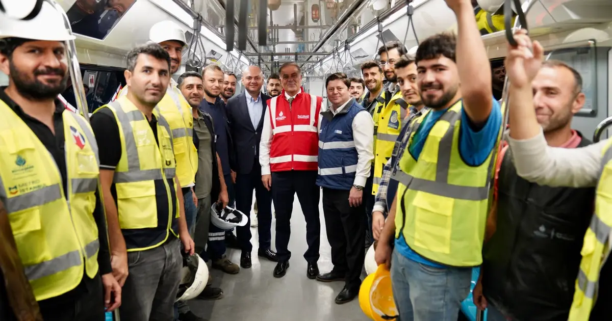 Ümraniye-Ataşehir-Göztepe hattında test sürüşü yapıldı... 19 Aralık'ta açılıyor