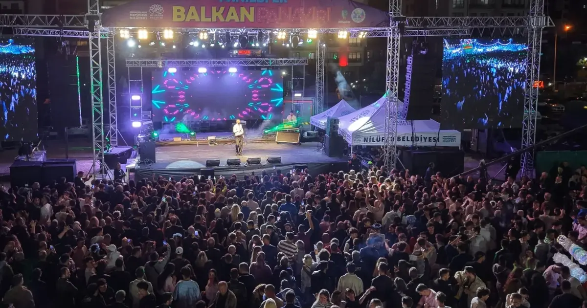 14. Nilüfer Balkan Panayırı’nda renkli kapanış