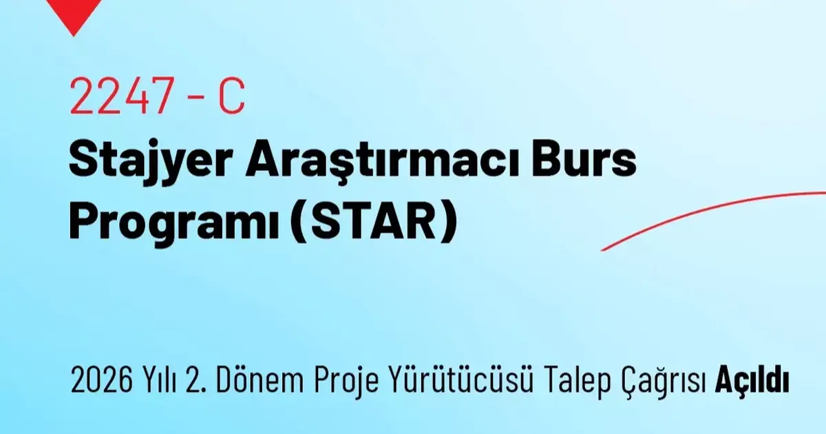 TÜBİTAK STAR Programı için 2. dönem çağrısı