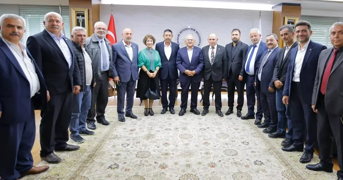 Kayseri Büyükşehir Kocasinanlı muhtarlarla buluştu
