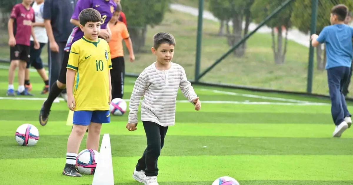 Ankara Pursaklar’da çocuklar için spor vakti