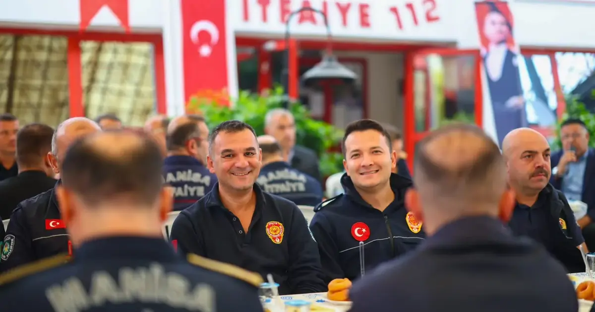 Manisa'da Başkan Dutlulu’dan itfaiye personeline teşekkür