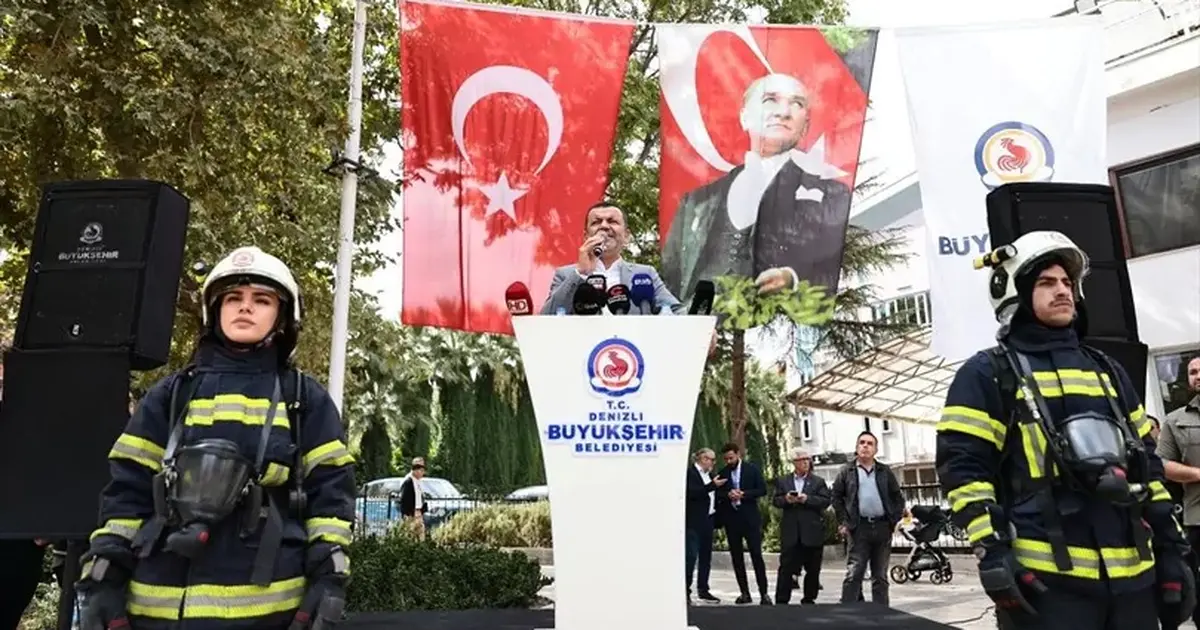 Denizli’de İtfaiye Teşkilatı’nın 312. yılı kutlandı