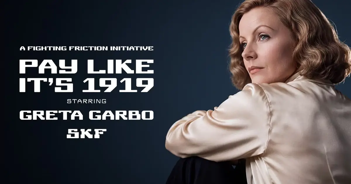 Greta Garbo geri döndü: SKF'nin sürtünmenin üstesinden gelme girişiminde başrolü oynuyor