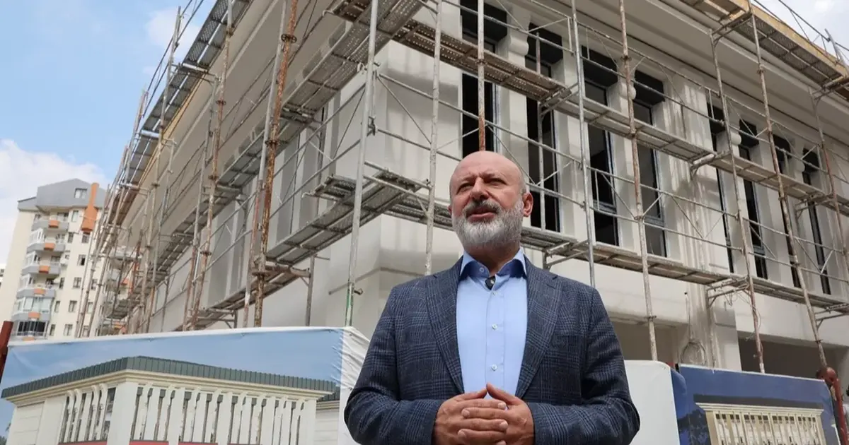 Kayseri Kocasinan'da Yeni Sinan Kütüphanesi için geri sayım