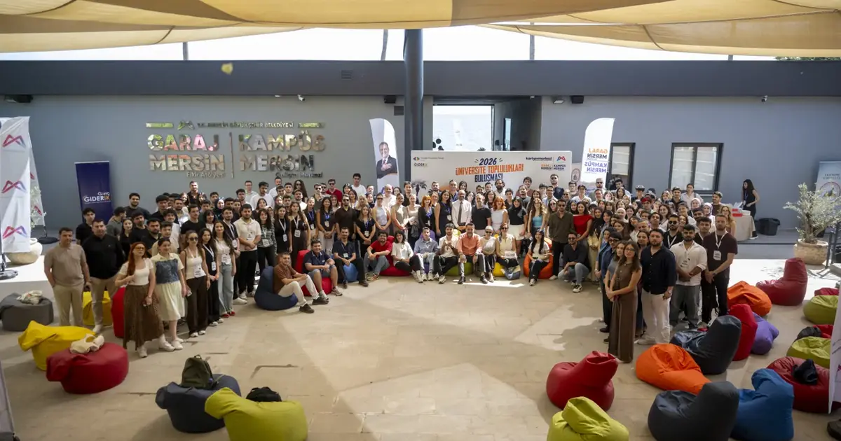 Üniversite toplulukları Mersin’de buluştu