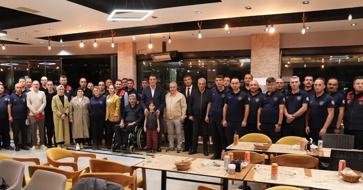 Giresun’da Başkan Köse itfaiye personeliyle yemekte buluştu