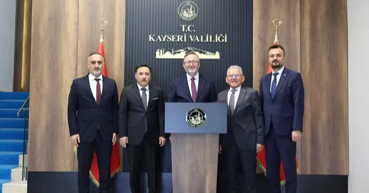 Kültür ve Turizm Bakan Yardımcısı Dr. Coşkun Yılmaz’dan Vali Çiçek’e ziyaret - Gündem Haberleri