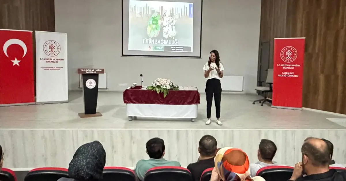 Batman Sason’da Gençlik ve Spor personeline bağımlılıkla mücadele eğitimi