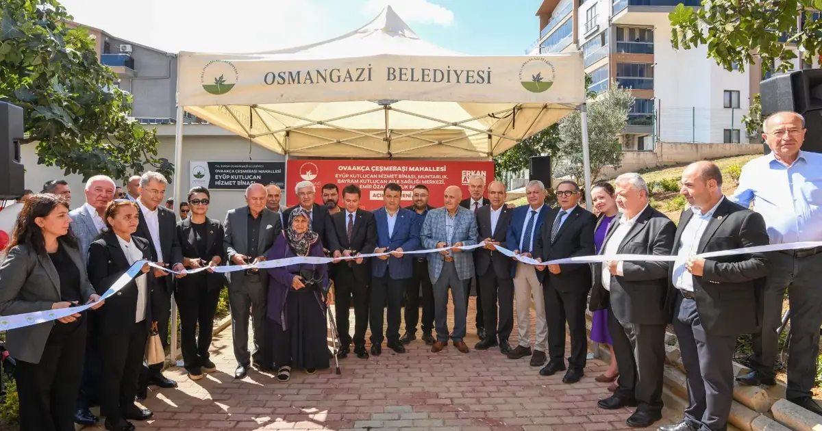 Bursa Osmangazi'de Eylül ayı açılışlar ve yatırımlarla geçti