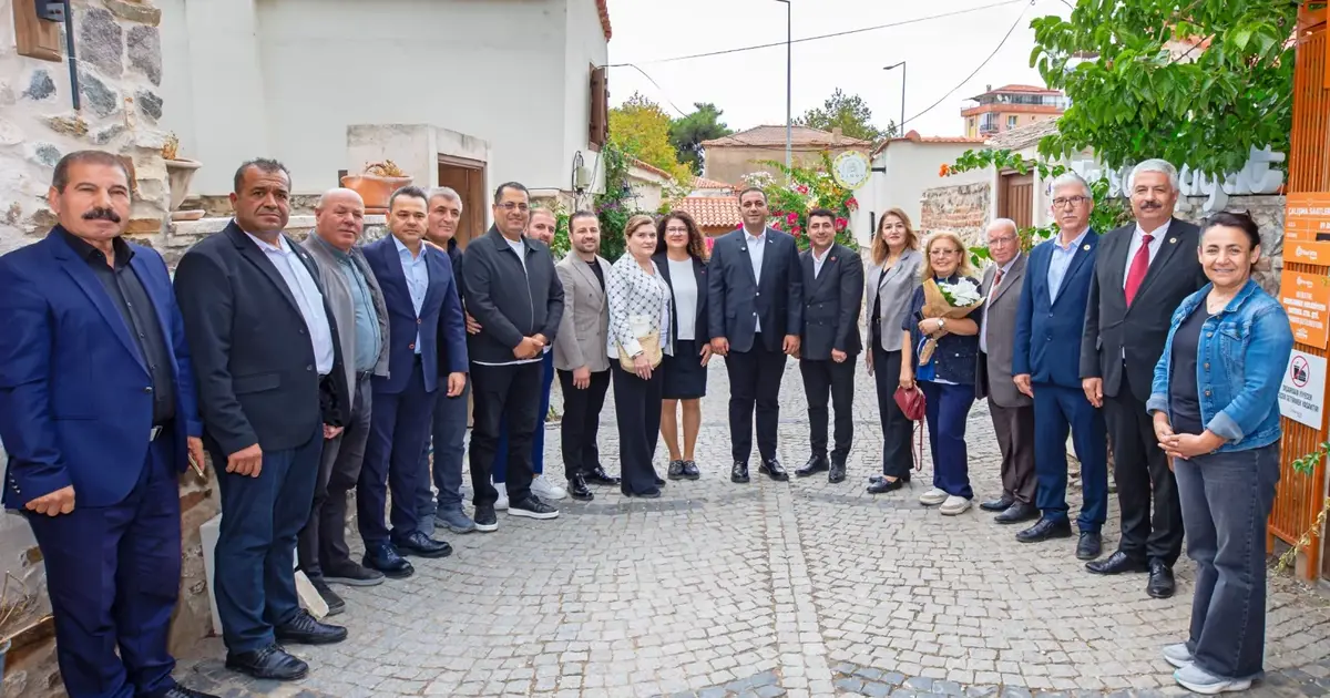Narlıdere'de Başkan Uzun İzmirli muhtarları ağırladı