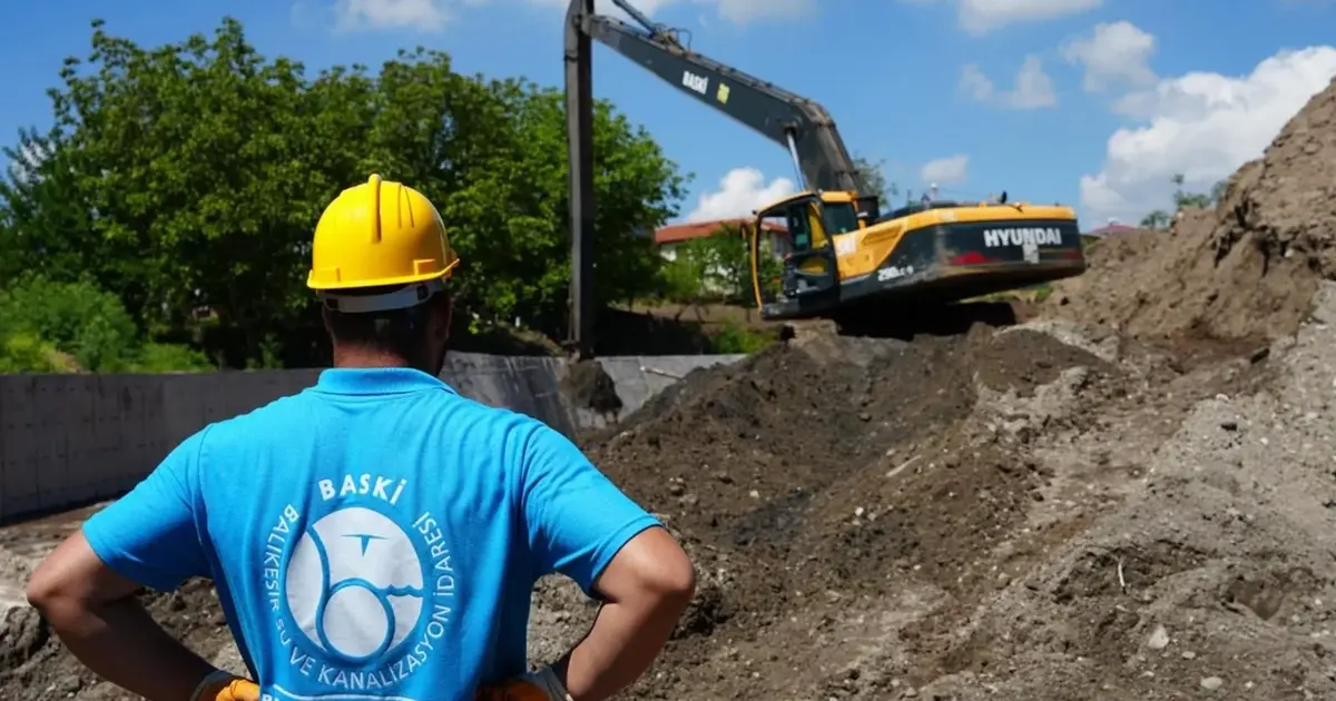 Balıkesir Ortaca’da kanalizasyon sorunu çözüldü