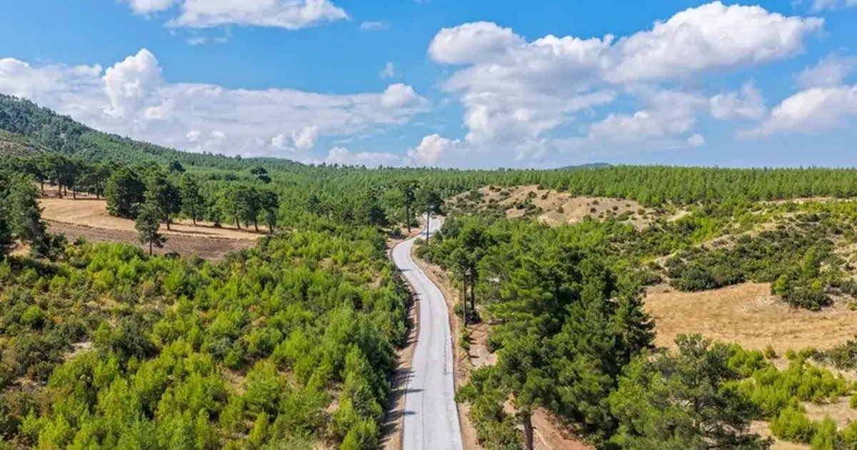 Denizli’de Honaz ve Bozkurt’u yakınlaştıran yol hamlesi